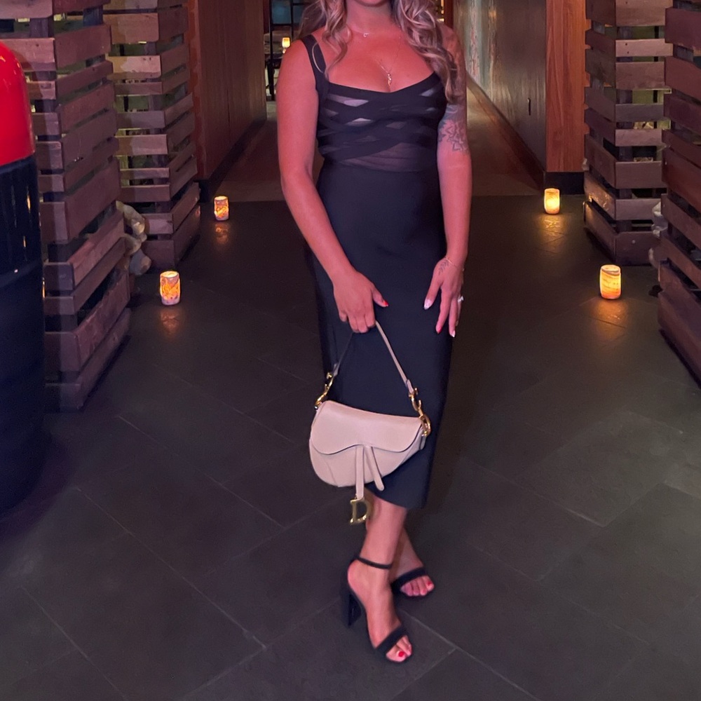 FashionNova black dress